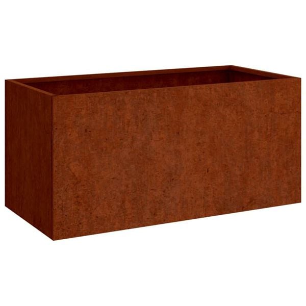 Plantekasse 62x40x39 cm cortenstål