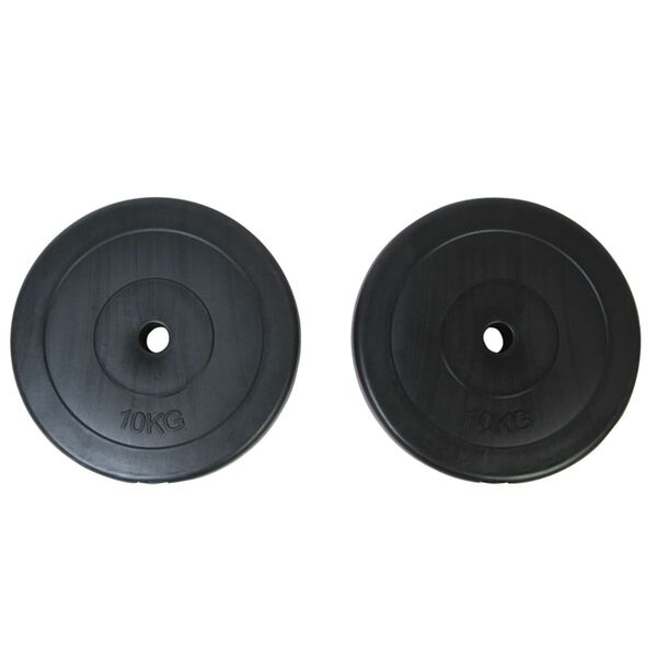 Vægtskiver 2 x 10 kg
