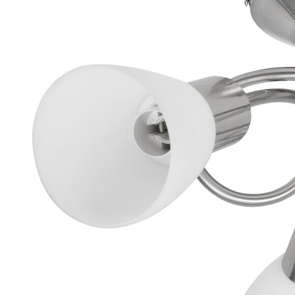 Loftslampe m. glasskærme 3 E14 pærer