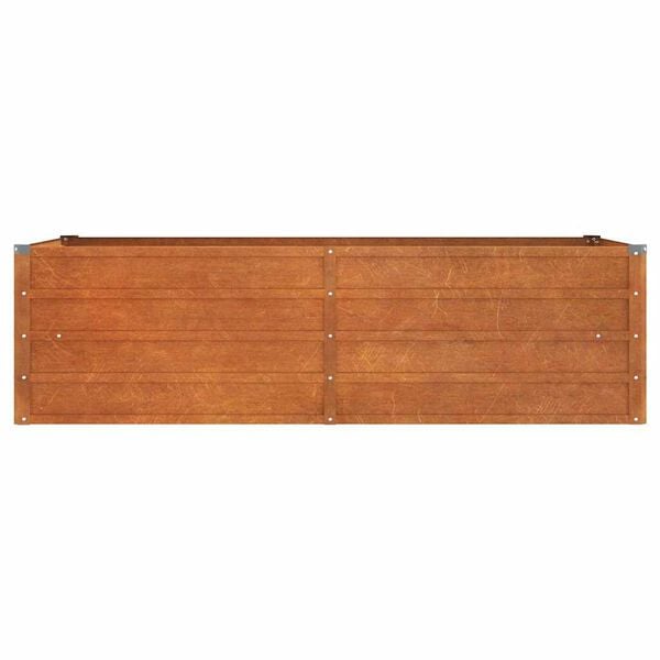 Højbed 160x80x45 cm cortenstål rustfarvet