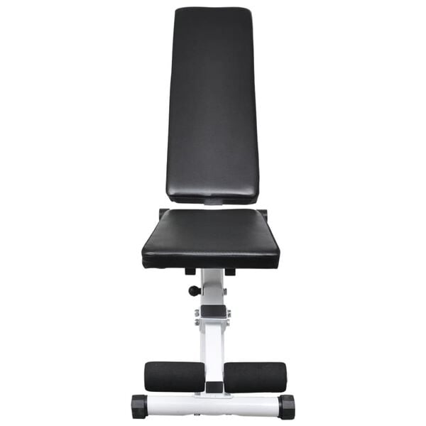 Træningsbænk med vægtstang- og håndvægtsæt 60,5 kg