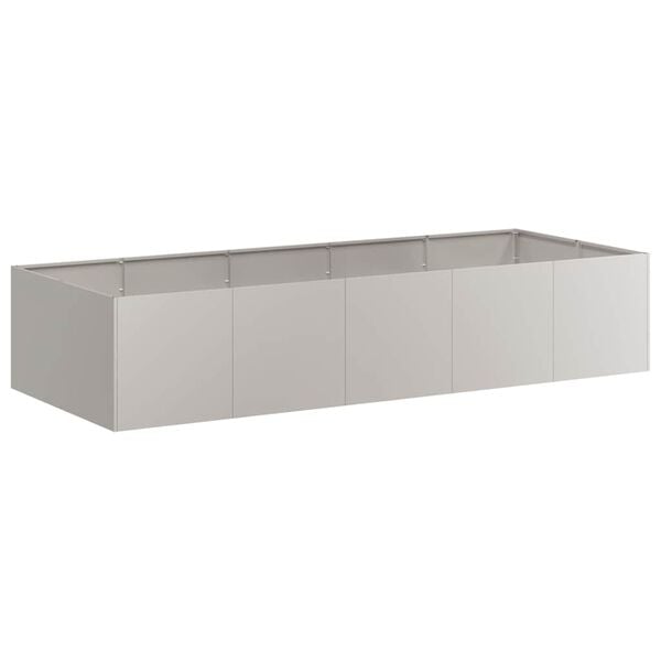 Plantekasse rustfarvet 200x80x40 cm forvitringsstål