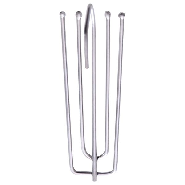 Mørklægningsgardin med kroge 290 x 245 cm fløjl sort