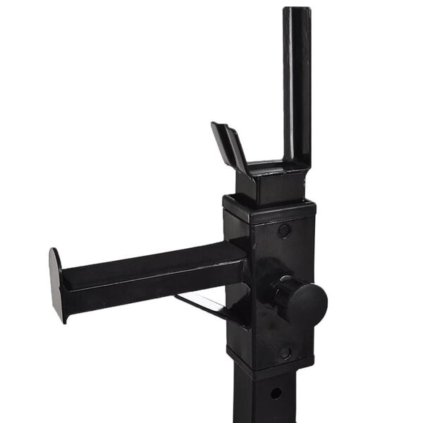 Vægtstang- og squat-stativ med vægtstang- og håndvægtsæt 60,5kg