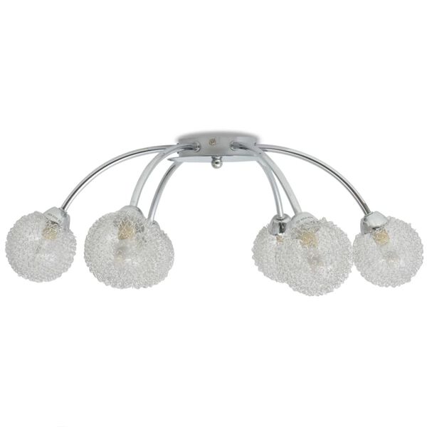 Loftlampe med 6 LED-pærer G9 240 W
