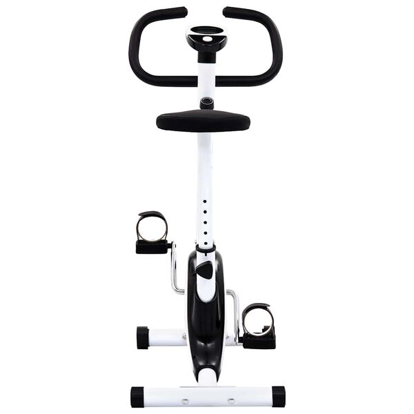 Motionscykel med bæltemodstand sort