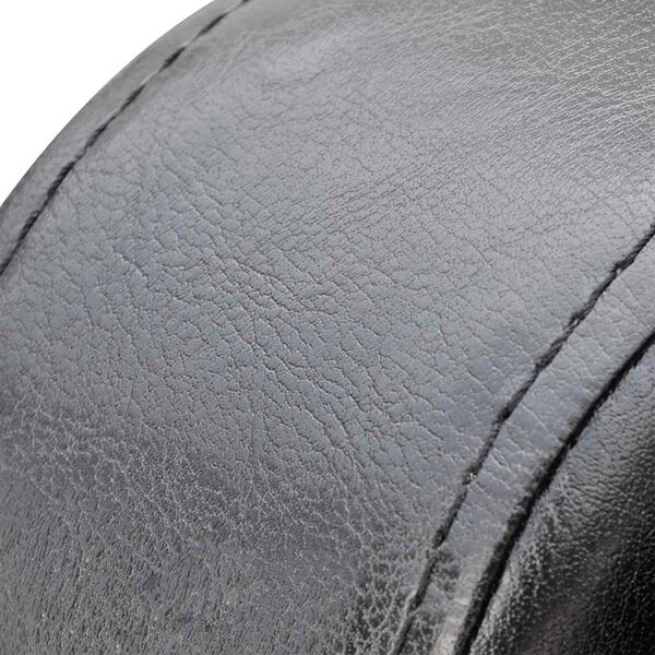 Lænestol kunstlæder sort