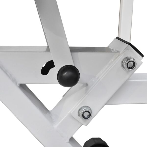 Træningsbænk med vægtstang- og håndvægtsæt 60,5 kg