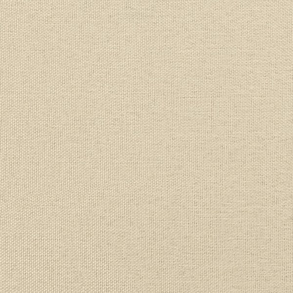 Lænestol 60 cm stof cremefarvet