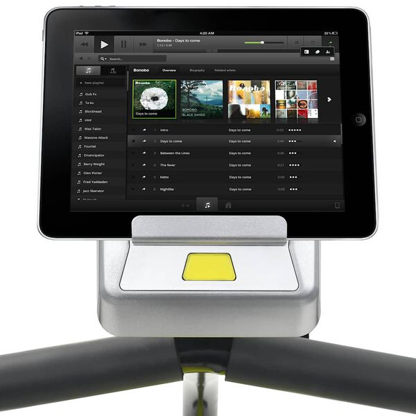 Magnetisk liggende motionscykel med pulsmåler