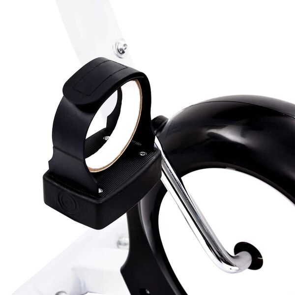 Motionscykel med bæltemodstand sort