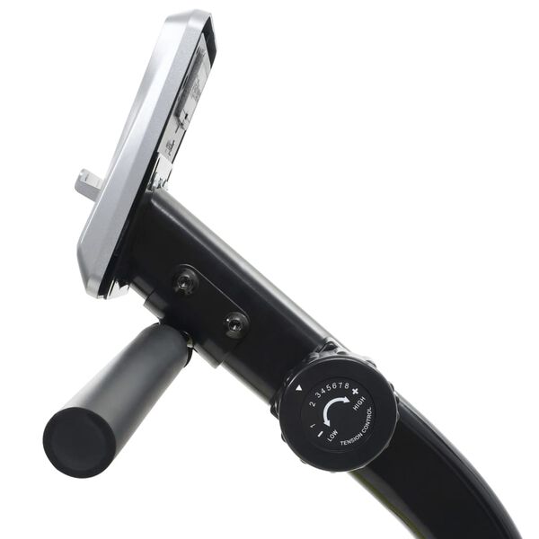 Magnetisk liggende motionscykel med pulsmåler